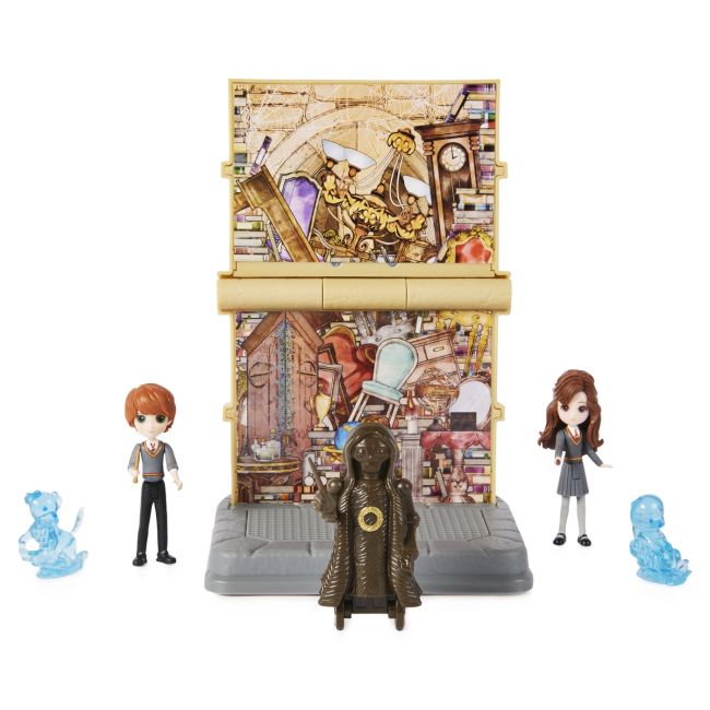 HARRY POTTER WIZARDING WORLD MAGICAL MINIS SET 2 FIGURINE RON WISLEAY SI HERMIONE GRANGER VIV6063901