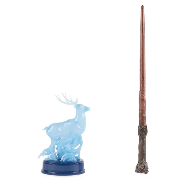 HARRY POTTER WIZARDING WORLD PATRONUS SPELL WAND BAGHETA  LUI HARRY 33CM VIV6063879