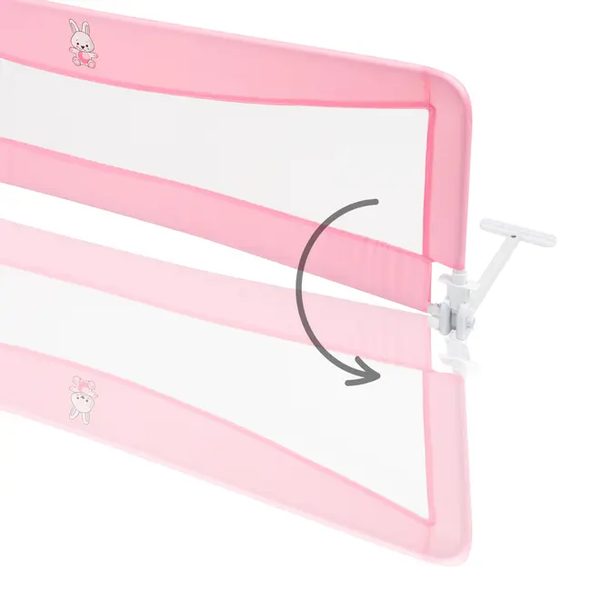 Margine de siguranta pentru pat Juju Safe Sleep, Hunny Bunny JUJJU70B20-HB