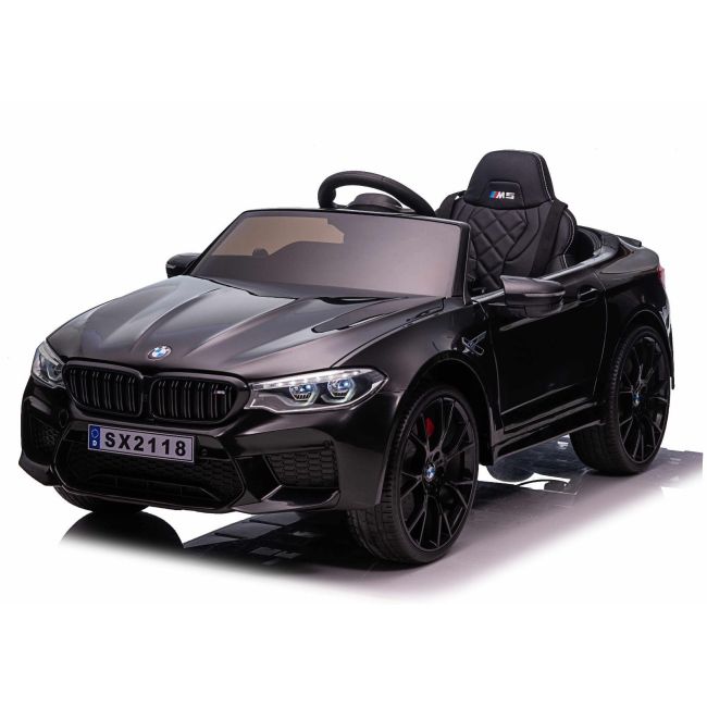 Masinuta Electrica Bmw M5 Competition, Baterie 24v 7ah, 500w, Scaun Tapitat, Dotari Premium, Drift Edition, Negru Kat01185