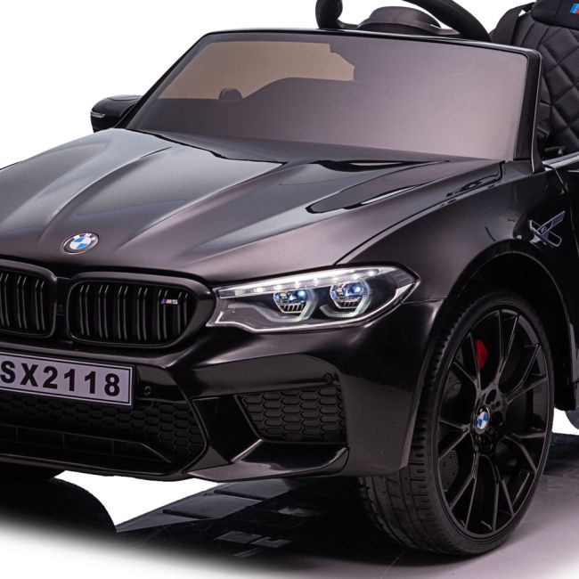 Masinuta Electrica Bmw M5 Competition, Baterie 24v 7ah, 500w, Scaun Tapitat, Dotari Premium, Drift Edition, Negru Kat01185