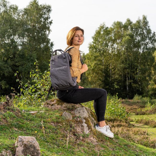 Rucsac multifunctional bebe, cu aleza pentru schimbat scutecul, Growing, Reer 84221