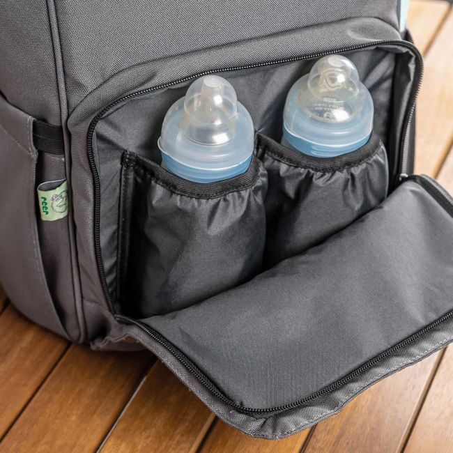 Rucsac multifunctional bebe, cu aleza pentru schimbat scutecul, Growing, Reer 84221