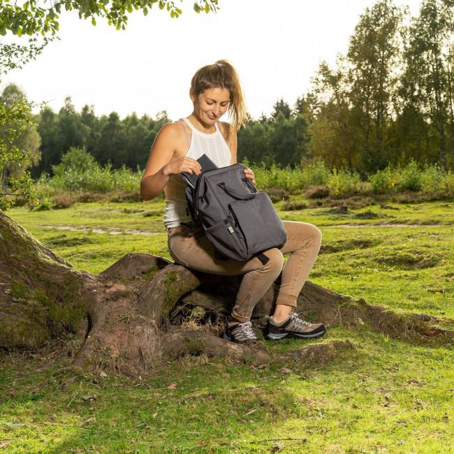 Rucsac multifunctional bebe, cu aleza pentru schimbat scutecul, Growing, Reer 84221