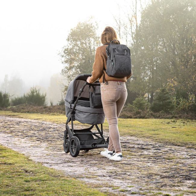 Rucsac multifunctional bebe, cu aleza pentru schimbat scutecul, Growing, Reer 84221