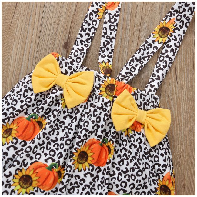 Sarafan cu bluzita pentru fetite - yellow pumpkins (marime disponibila: 12-18 luni (marimea 21 incaltaminte)) mdwl007-1-de2.12-18 luni (marimea 21 incaltaminte)