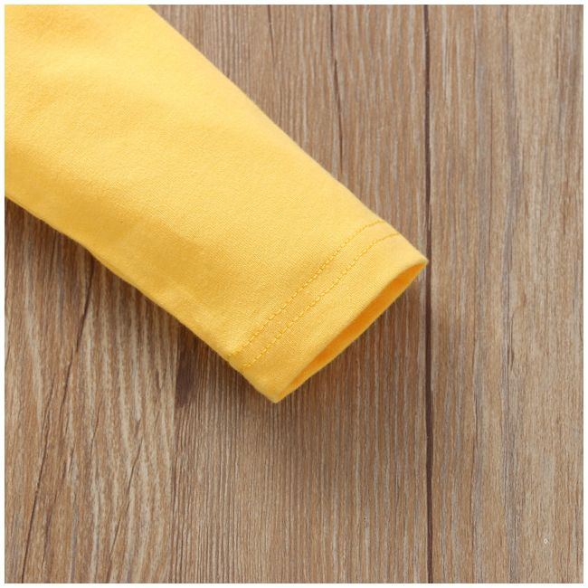 Sarafan cu bluzita pentru fetite - yellow pumpkins (marime disponibila: 6-9 luni (marimea 19 incaltaminte)) mdwl007-1-de2.6-9 luni (marimea 19 incaltaminte)