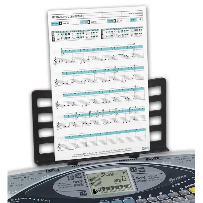 BONTEMPI ORGA DIGITALA DJ CU 40 CLAPE SI AMPLIFICATOR VIVBonGT-740.2
