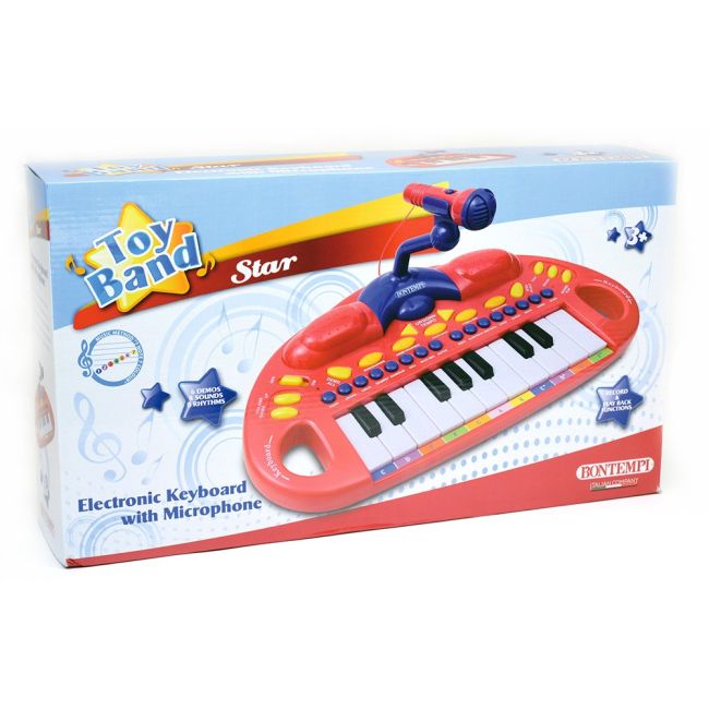 BONTEMPI ORGA ELECRONICA CU 18 CLAPE SI MICROFON VIVBonMK-1830.2