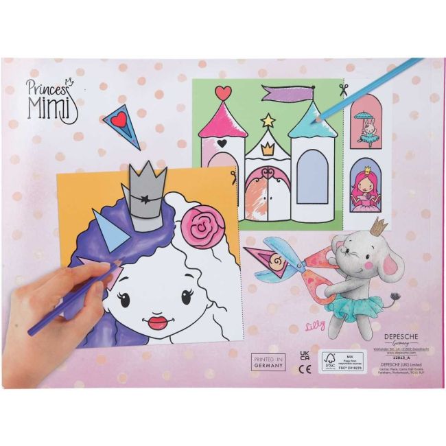 Carte de activitati Princess Mimi Depesche PT12013 BBJPT12013_Initiala