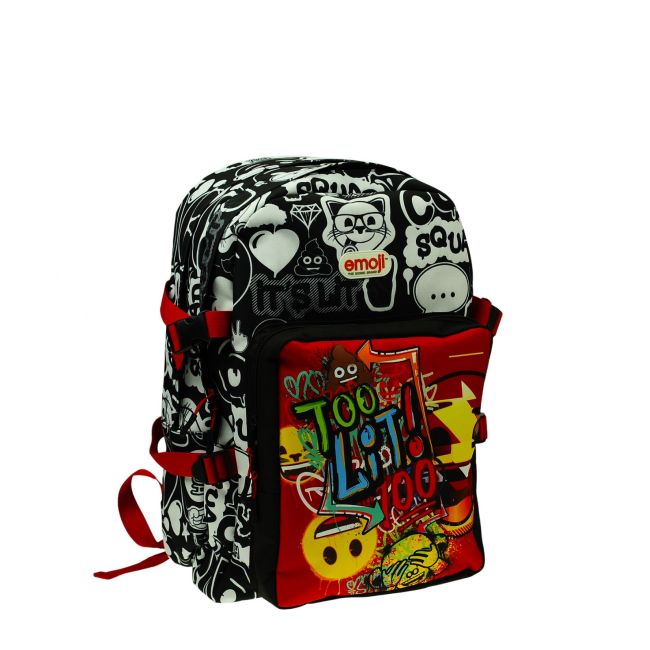Ghiozdan scoala emoji colors funk368-01031