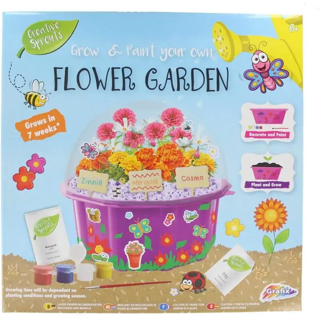 Jucarie Gradina cu Flori Grafix GRR03-0244-18C12 BBJGRR03-0244-18C12_Initiala