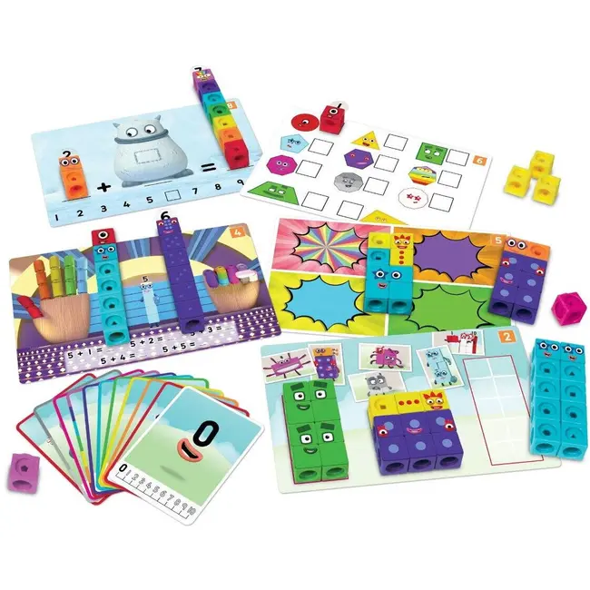Mathlink®cubes numberblocks in romana - set de activitati de la 1 - 10