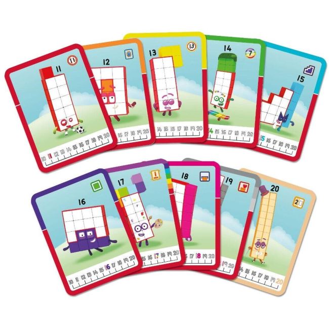 Mathlink®cubes numberblocks in romana - set de activitati de la 11 - 20