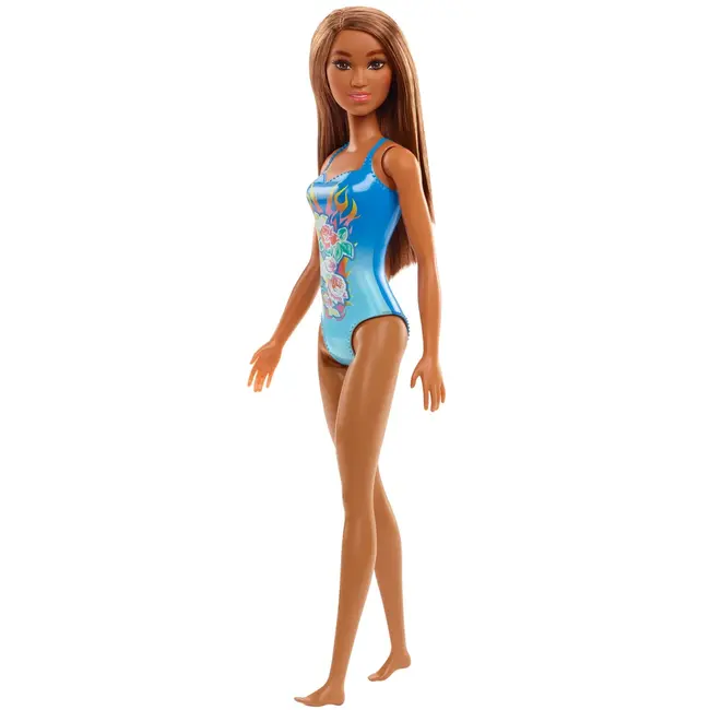 PAPUSA BARBIE SATENA CU COSTUM DE BAIE ALBASTRU VIVMTDWJ99_HDC51