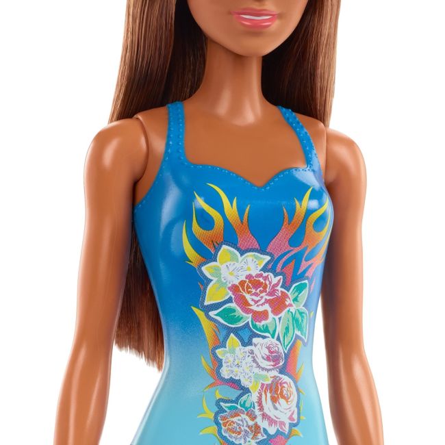 PAPUSA BARBIE SATENA CU COSTUM DE BAIE ALBASTRU VIVMTDWJ99_HDC51