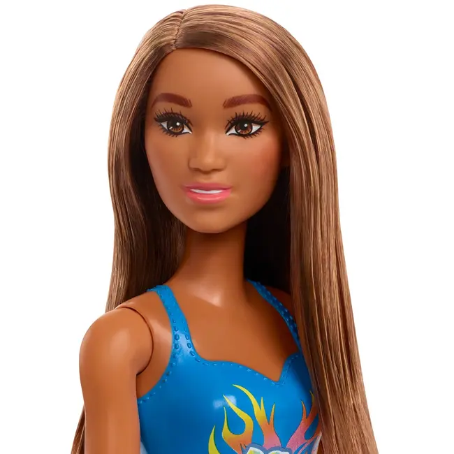 PAPUSA BARBIE SATENA CU COSTUM DE BAIE ALBASTRU VIVMTDWJ99_HDC51