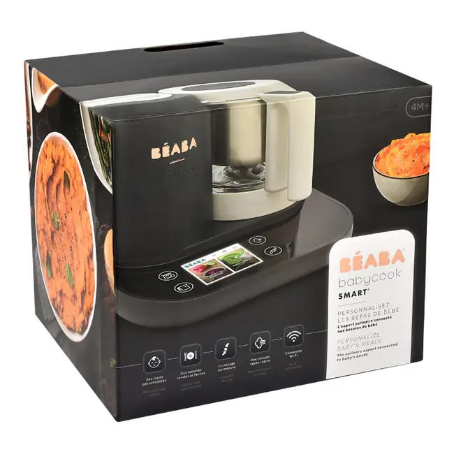 Robot Beaba Babycook Smart + Wi-Fi Charcoal Grey ERF3384349128609