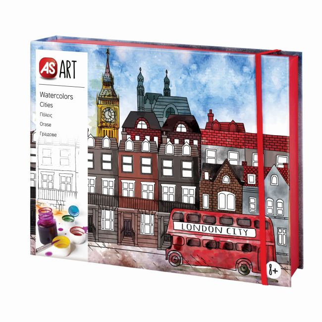 SET DESEN AS ART ACUARELA ORASE VIV1038-21042