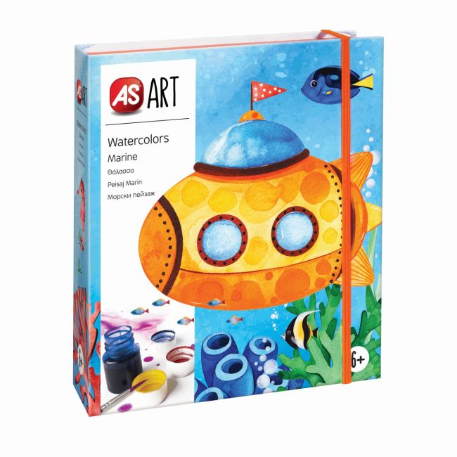 SET DESEN AS ART ACUARELA PEISAJ MARIN VIV1038-21043