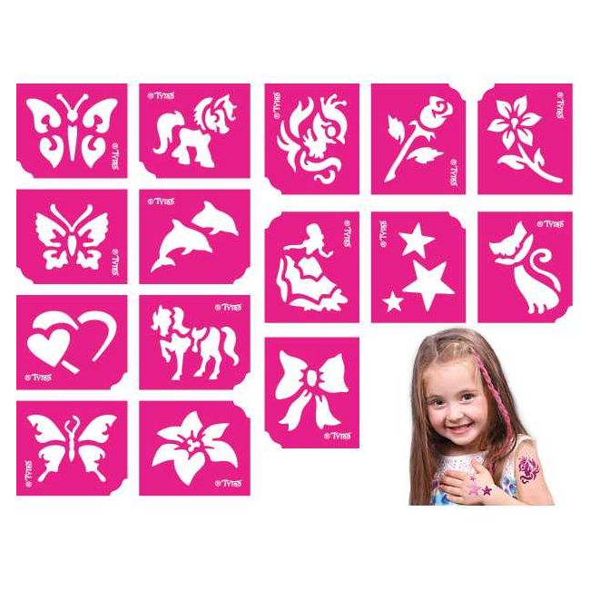 Set 15 sabloane pentru tatuaje temporare Tytoo KKCST4530033 BBJKKCST4530033_Dreamy