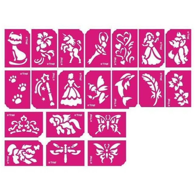 Set 21 sabloane pentru tatuaje temporare Tytoo KKCST4530034 BBJKKCST4530034_Initiala