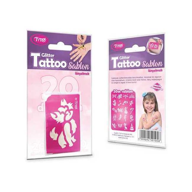 Set 21 sabloane pentru tatuaje temporare Tytoo KKCST4530034 BBJKKCST4530034_Initiala