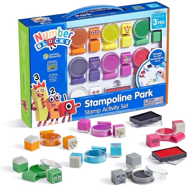 Set activitati cu stampile - numberblocks
