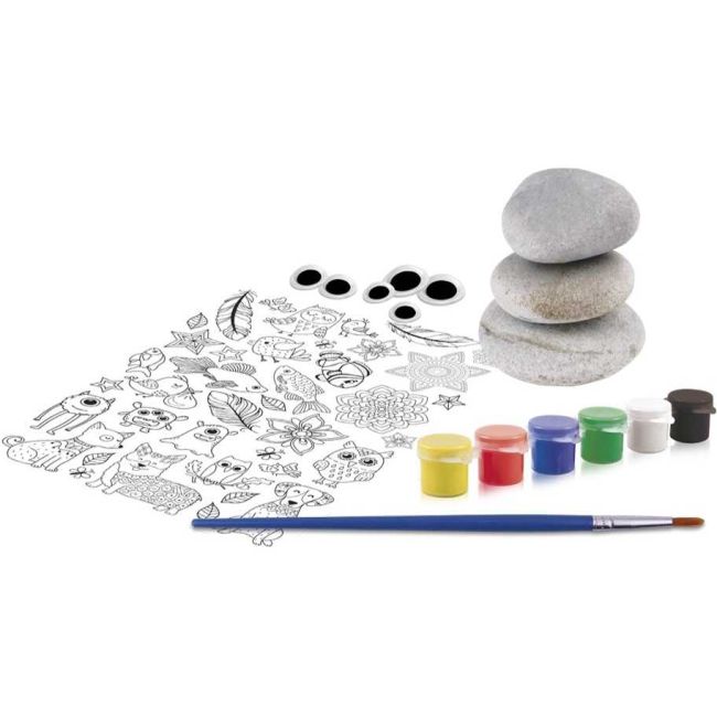 Set pictura pe pietre, 17 piese Grafix GR200026 BBJGR200026_Initiala