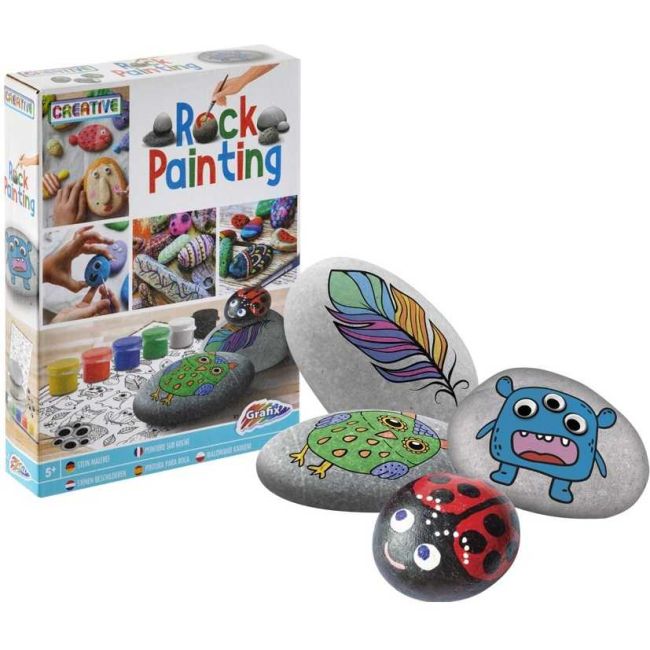 Set pictura pe pietre, 17 piese Grafix GR200026 BBJGR200026_Initiala