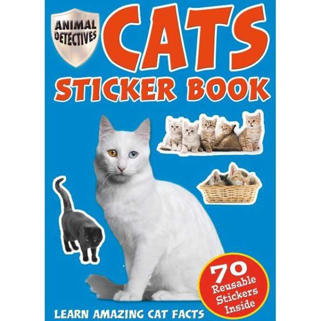 Carte de activitati cu stickere Rase Pisici Alligator AB2033CASB BBJAB2033CASB_Initiala