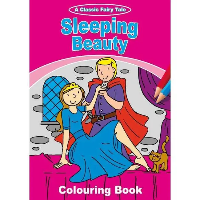 Carte de colorat Poveste Alligator AB1678FTCB BBJAB1678FTCB_Frumoasa adormita