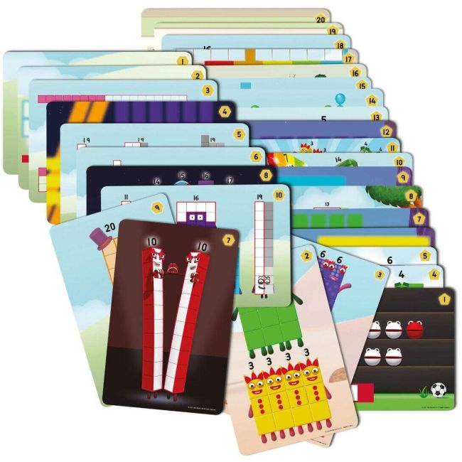 Mathlink®cubes numberblocks in romana - set de activitati de la 11 - 20