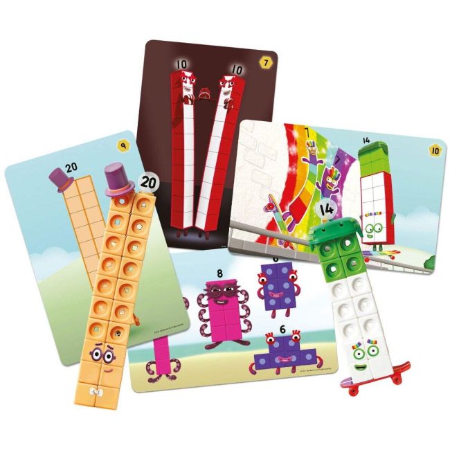 Mathlink®cubes numberblocks in romana - set de activitati de la 11 - 20