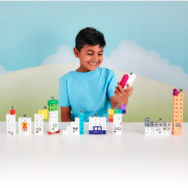 Mathlink®cubes numberblocks in romana - set de activitati de la 11 - 20
