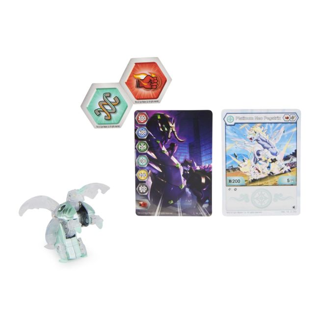 BAKUGAN S4 FIGURINA METALICA NEO PEGATRIX ALB VIV6063393_20136015