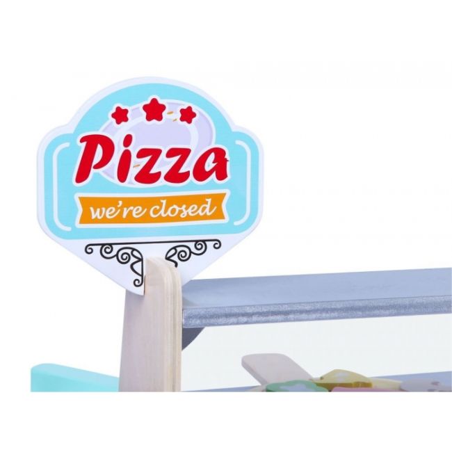 Cuptor pentru pizza din lemn + accesorii ecotoys 4366 edeedi4366