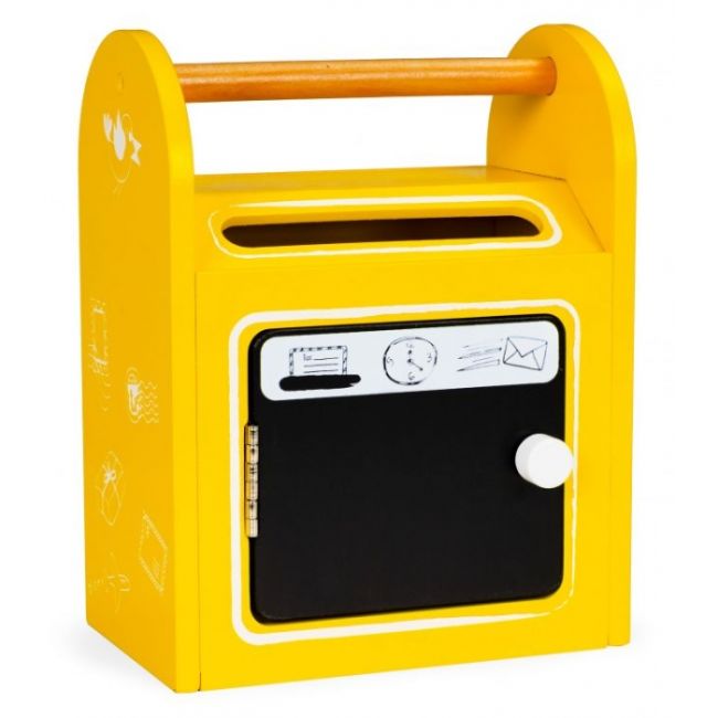 Cutie pentru scrisori din lemn pentru copii ecotoys 2623 edeedi2623