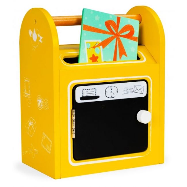 Cutie pentru scrisori din lemn pentru copii ecotoys 2623 edeedi2623