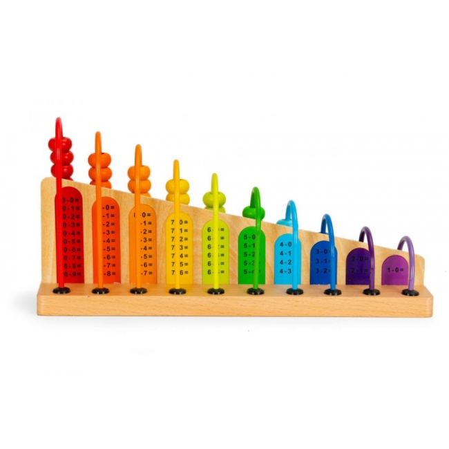 Jucarie educativa din lemn abac ecotoys ph05s001 edeediph05s001