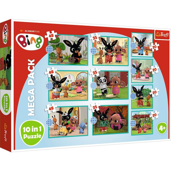 PUZZLE TREFL 10IN1 BING LUMEA FANTASTICA VIV90393