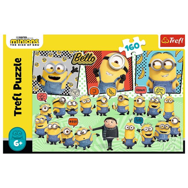 PUZZLE TREFL 160 MINIONII AVENTURA MINIONILOR VIV15398