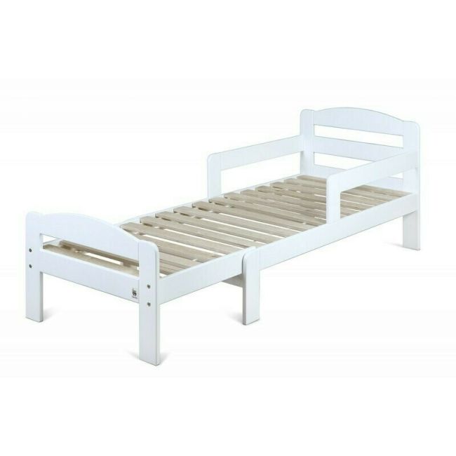 Pachet Patut extensibil YappyGrow din lemn de mesteacan si Comoda de infasat YappyClassic din lemn, Alb BYNYappyGrow+DresserEtude_white