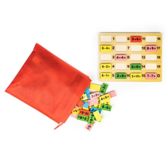 Piese tip domino cu calcule matematice si tabla ecotoys mb386 edeedimb386