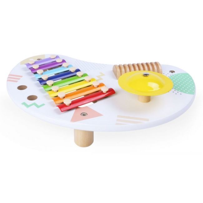 Tabla din lemn cu 3 instrumente ecotoys 3655 edeedi3655