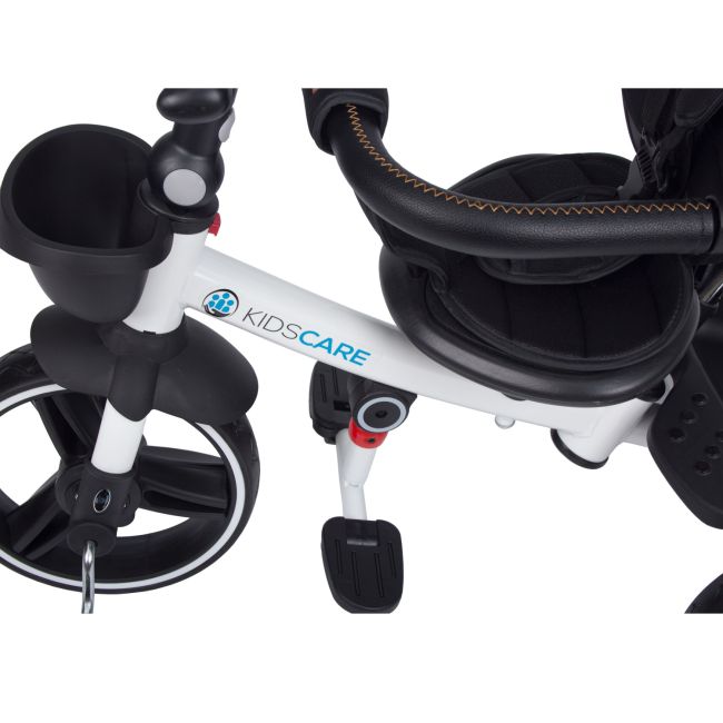 Tricicleta pliabila pentru copii Impera kaki, scaun rotativ, copertina de soare, maner pentru parinti Kidscare SUPKCT_IMPERA_kaki