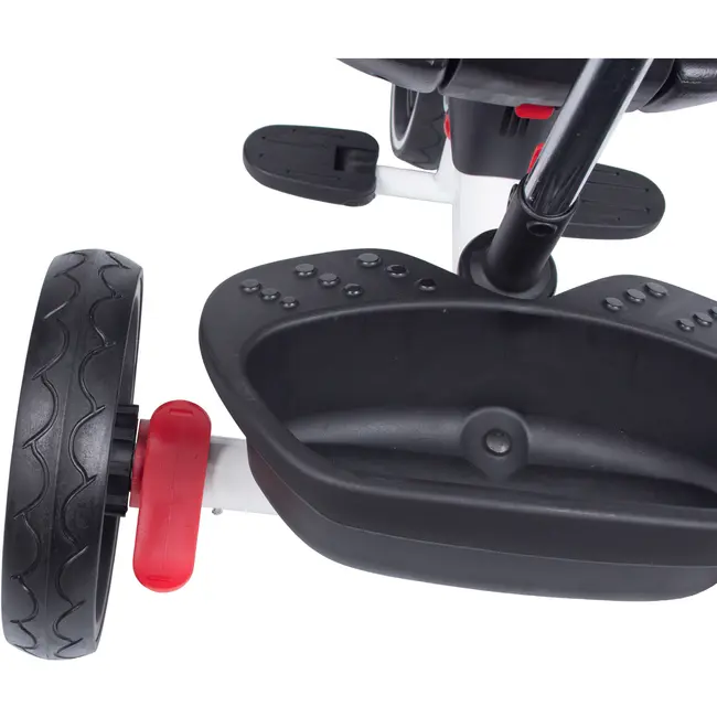 Tricicleta pliabila pentru copii Impera rosu, scaun rotativ, copertina de soare, maner pentru parinti Kidscare SUPKCT_IMPERA_rosu