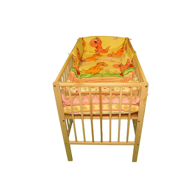 Lenjerie MyKids Dino Roz 5 Piese 120x60 00003801