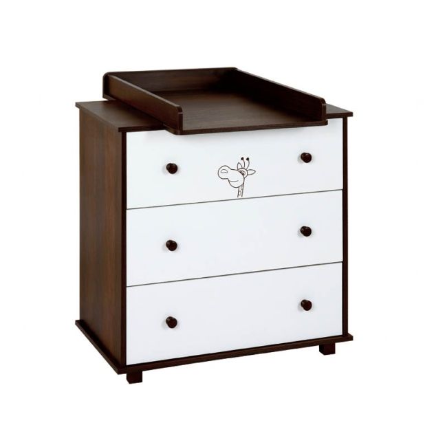 Mobilier Camera copii Si Bebelusi KLUPS SAFARI GIRAFFE Wenge 00003366