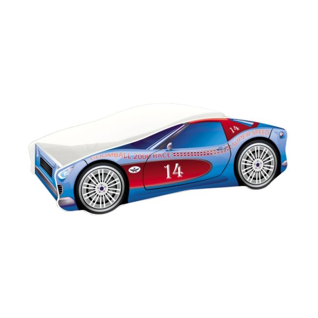 Pat Tineret MyKids Race Car 02 Blue-160x80 00070443